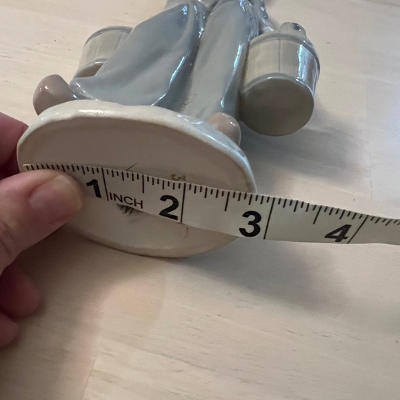 Blue Lladro Dutch Boy With Milk Pails Buckets Porcelain Figurine 4811 - Picture 8 of 8